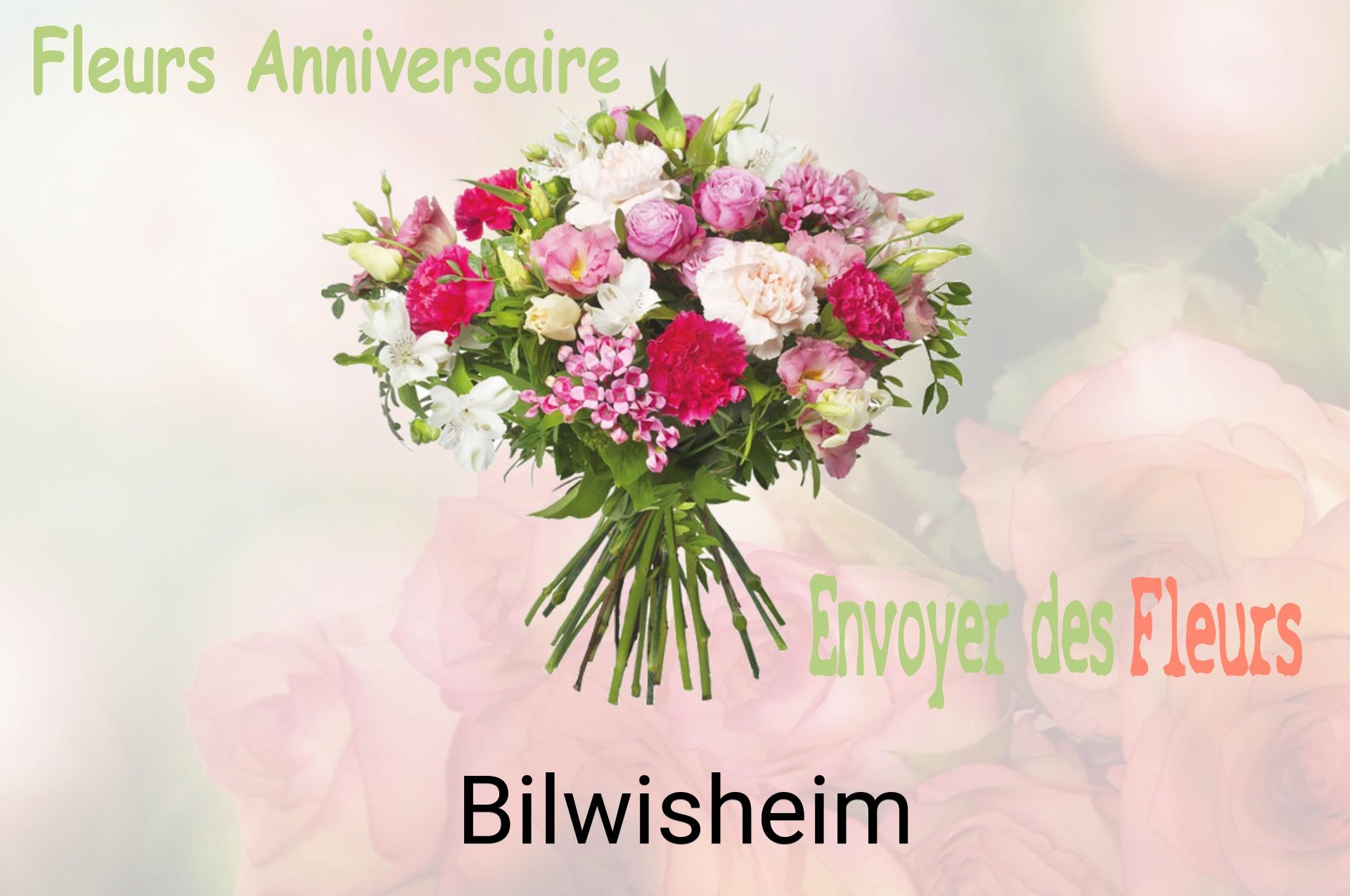 Bouquet de fleurs d’anniversaire livré à Bilwisheim
