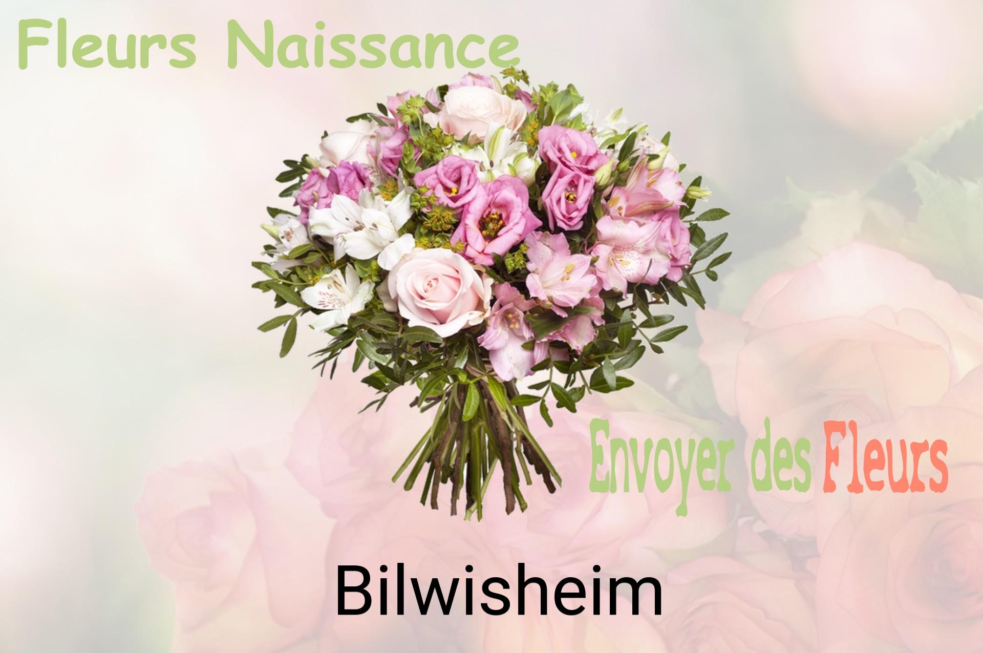 Bouquet de fleurs de naissance livré à Bilwisheim